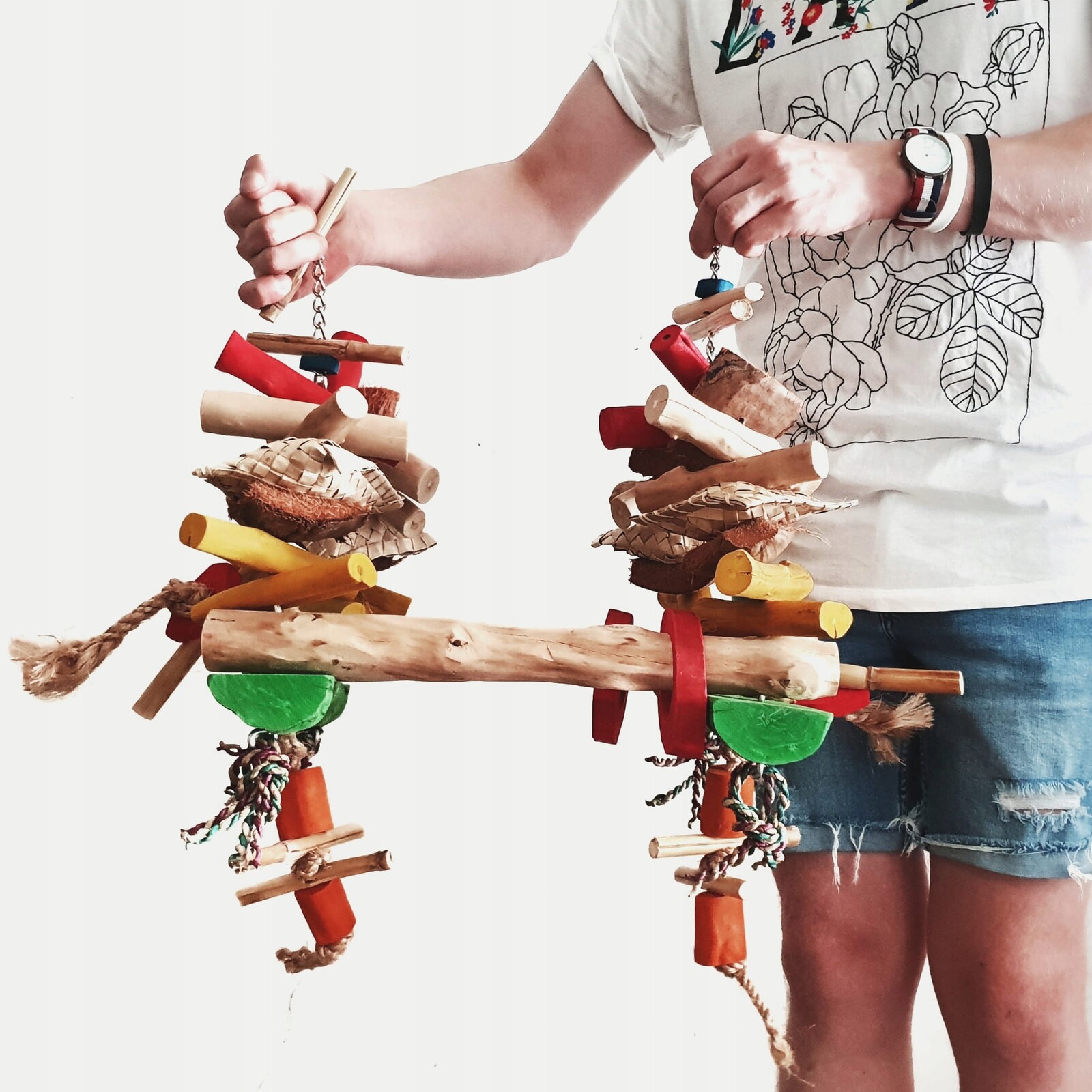 Obří bambusový most