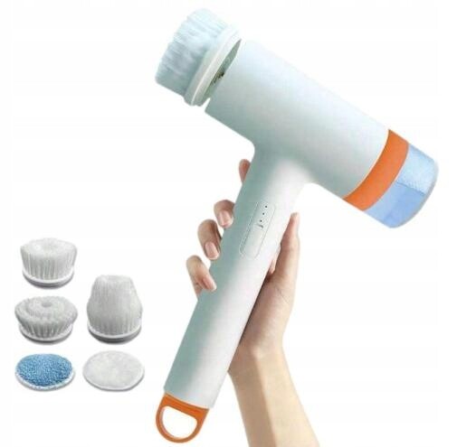 Bezdrátový Elektrický Čisticí Kartáč S Nádobou, Sada