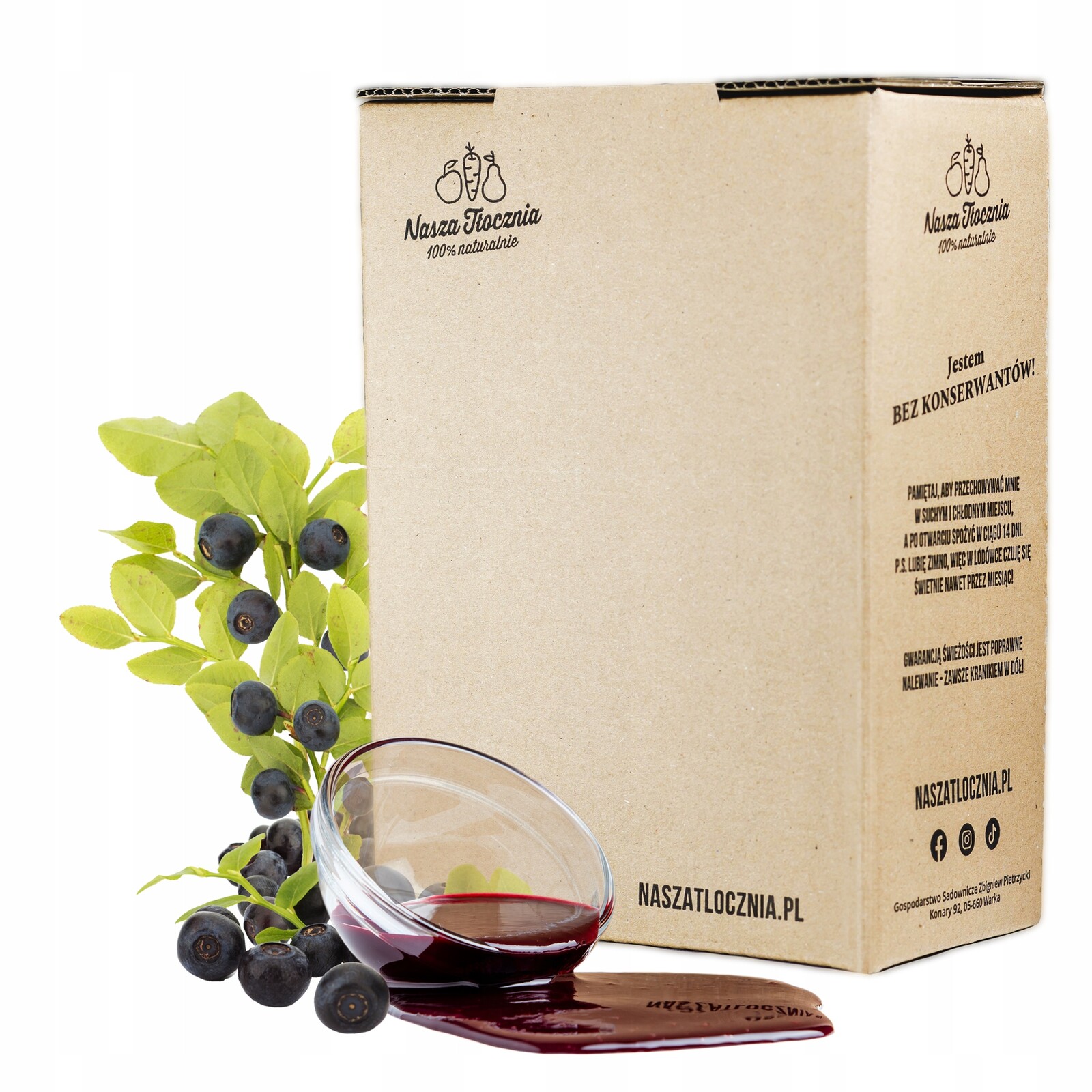 Protlak 100% Lesní Bobule pyré pyré z lesních bobulí Nfc ne šťáva 3kg