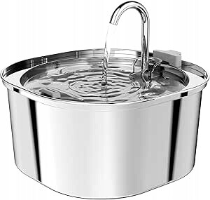 Fontána napáječka z z nerezové oceli pro psa a kočku 3.2 l 6778787