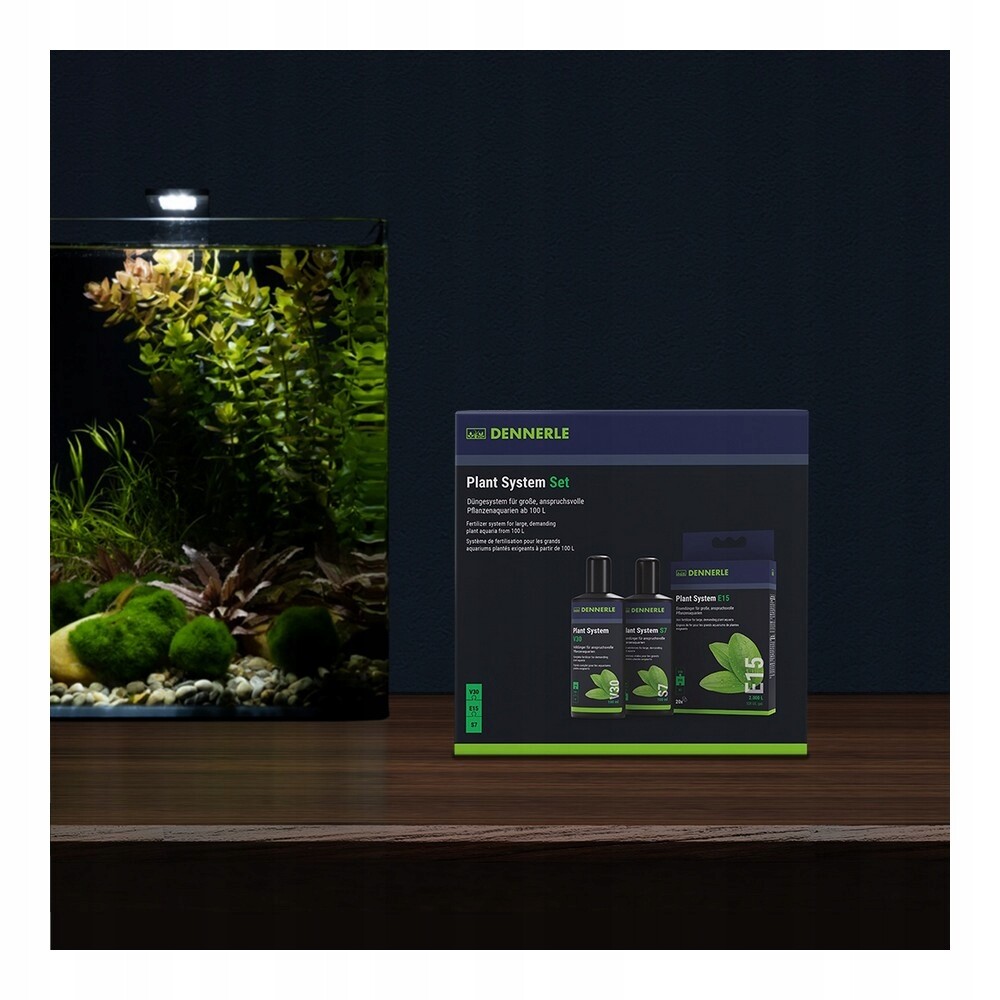 Dennerle Systém hnojiv pro akvária s velkým množstvím rostlin Plant System Set