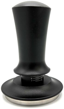 Momentový tlumič 58mm pěchovadlo na kávu černé