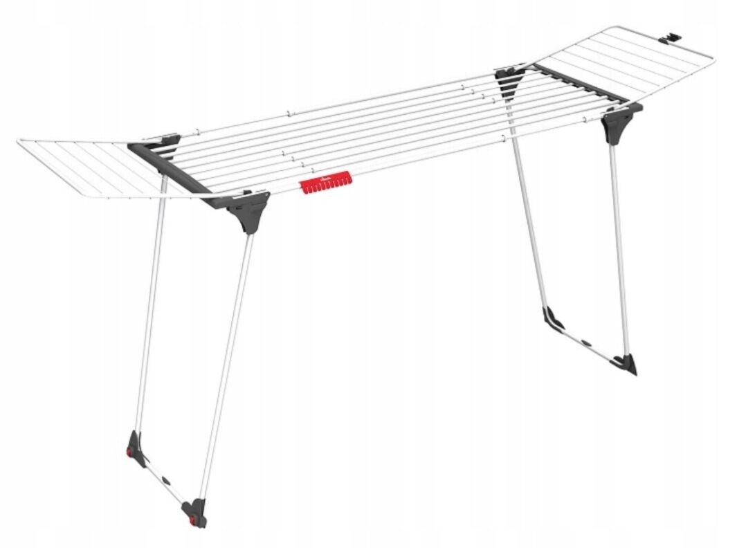 Sušák Ideální Na Velké Prádlo S Kolečky, Stabilní, Skládací