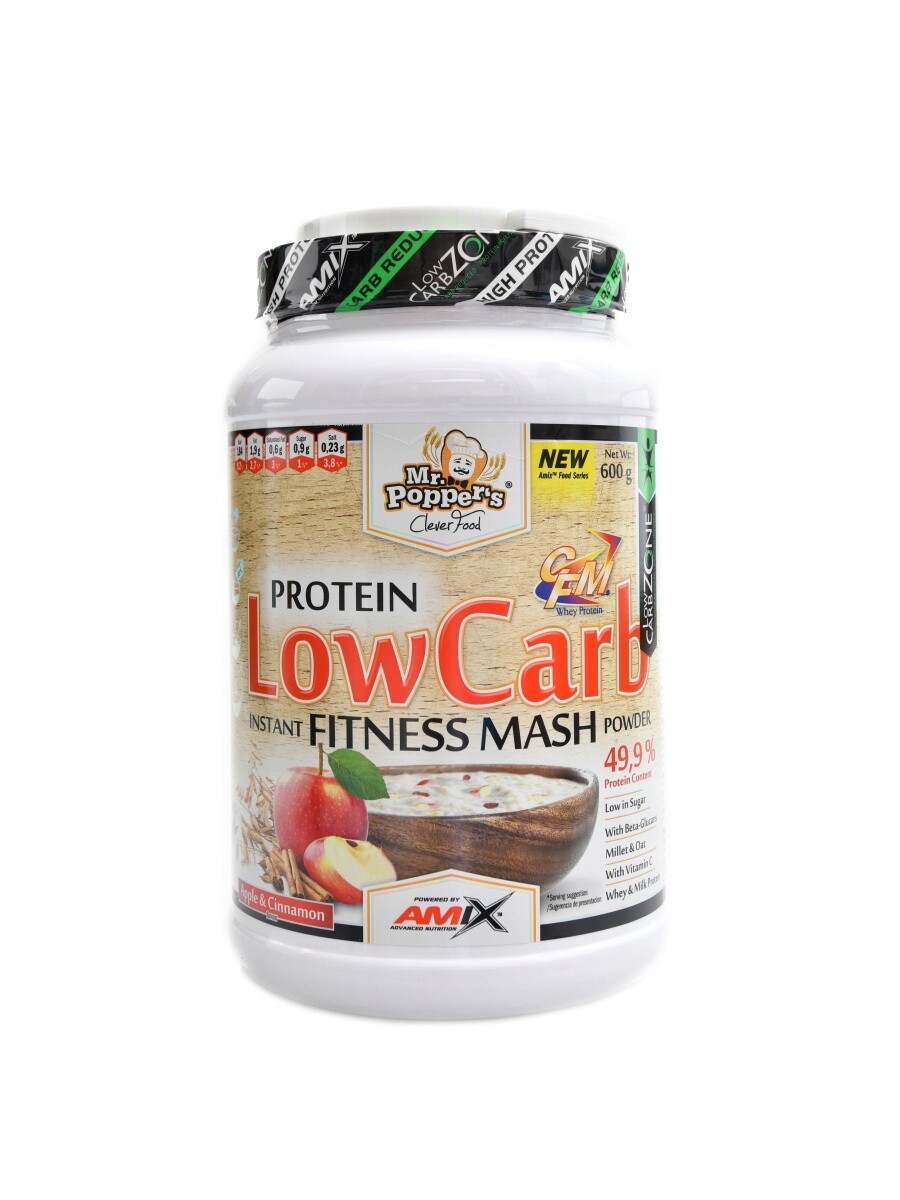 Low carb fitness mash 600 g kokos čokoláda