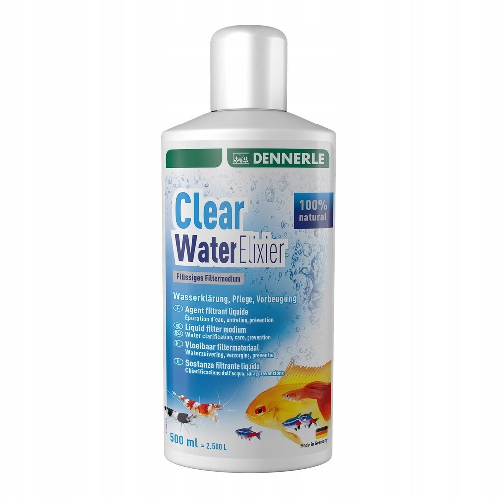 Dennerle Čistič vody Clear Water Elixier 500 ml (1678)