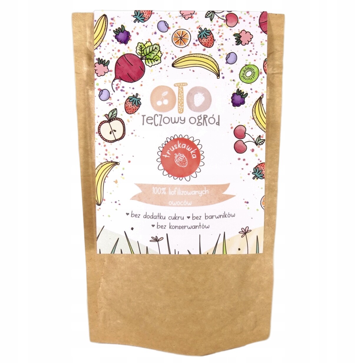 2 x Lyofilizované Jahody Ovoce V Prášku Otolandia 40 g