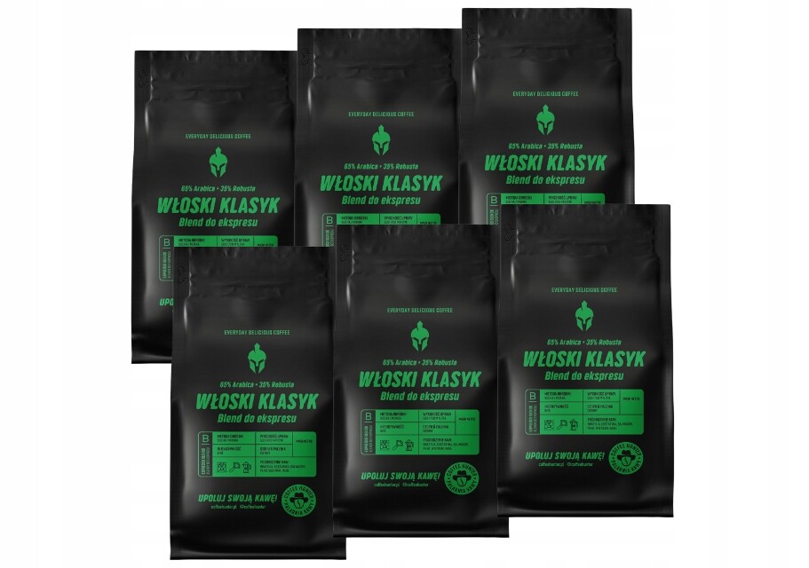 Sada 6 kg Italská klasika Kawa Ziarnista