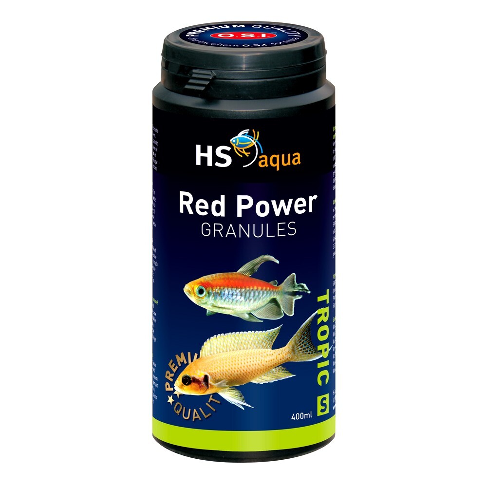 Hs Aqua Red Power Granules S 400 ML krmivo pro ryby (0030154)