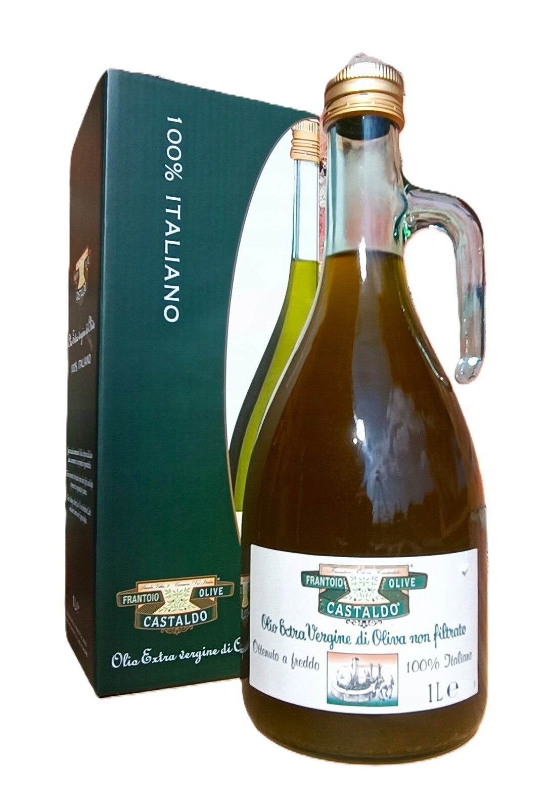 Turri Castaldo 1L Italský Nefiltrovaný Olej