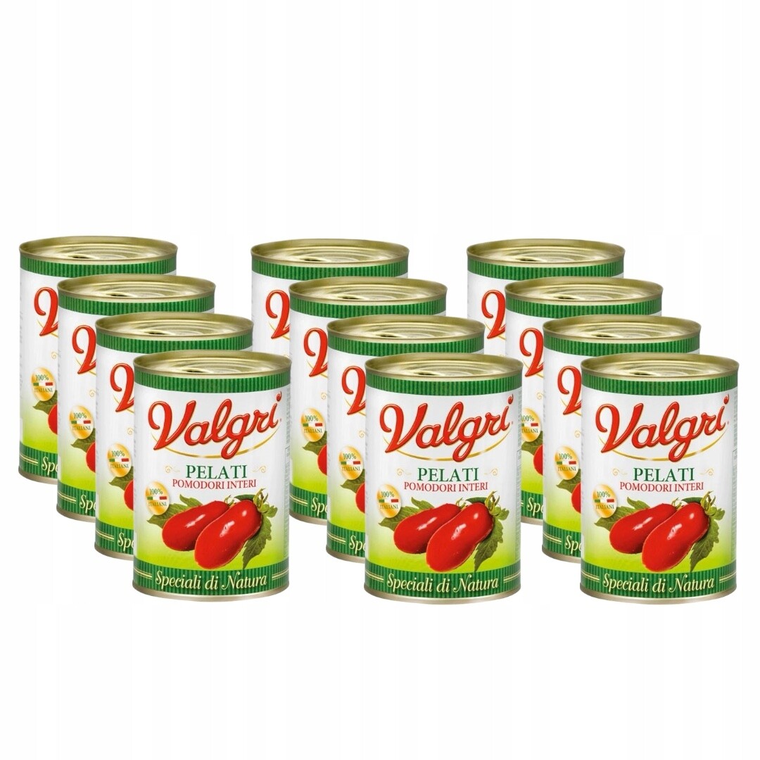 Rajčata pelati 400 g – přímo z Itálie – Velkoobchodní nabídka