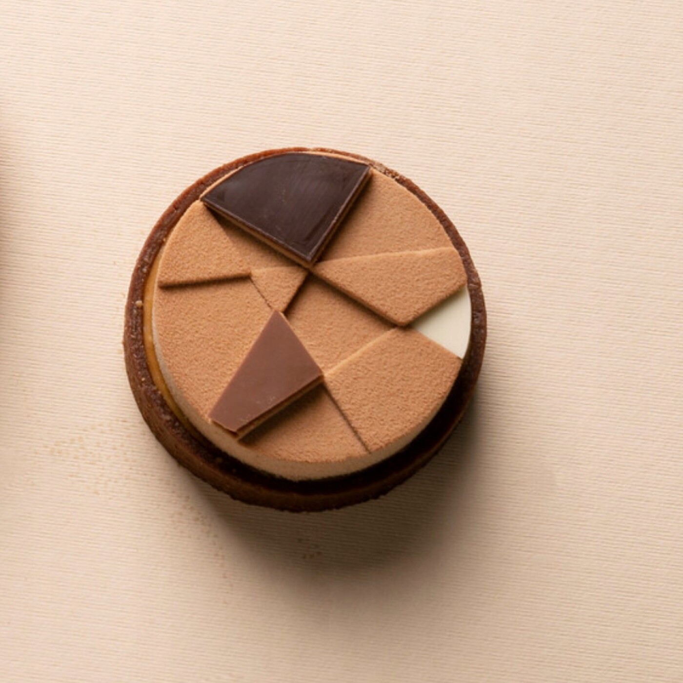 Silikonová forma ručně vyrobená „Prism Mini tart“ Dinara Kasko