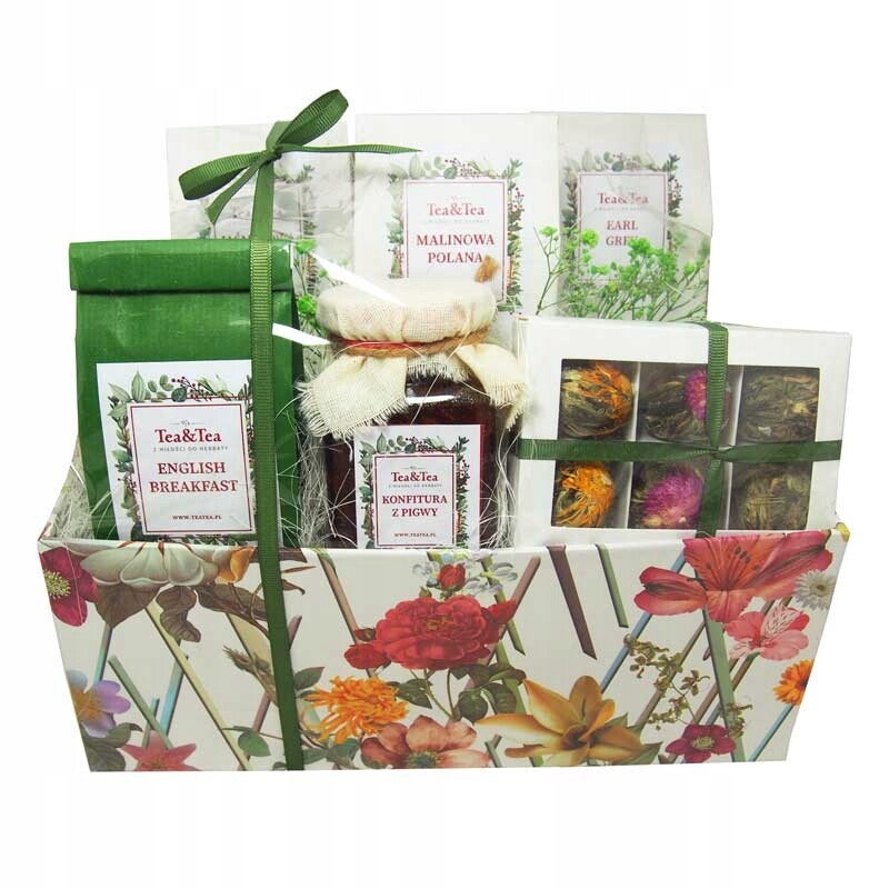 Sada krabička s čajem