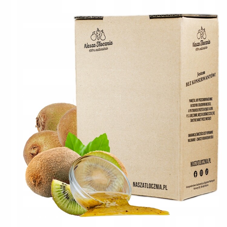 Protlak z kiwi Premium 100% zmrzlina pivo nápoje Pyré Pyré s peckou 3kg
