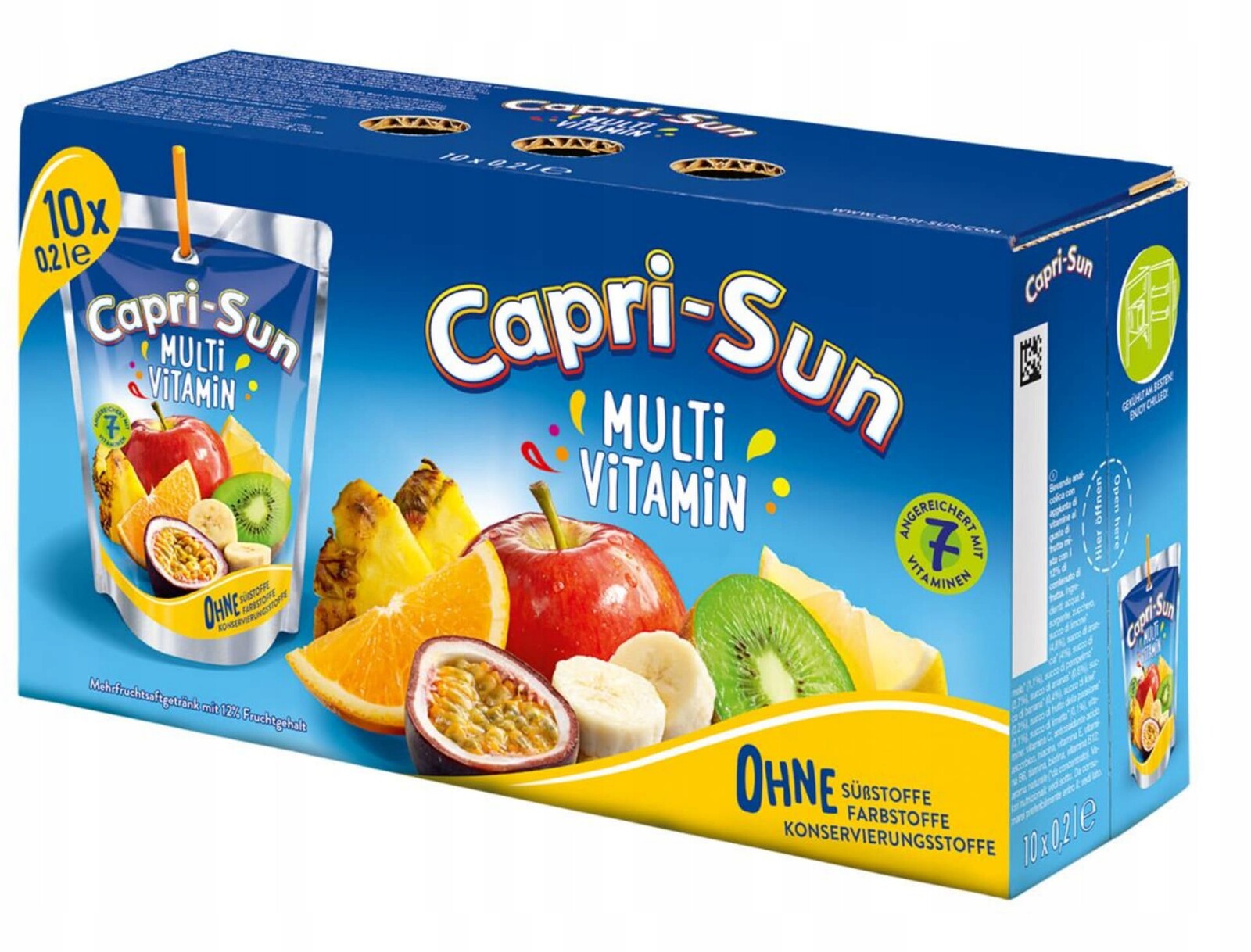Sada Capri-sun 200 ML Multivitamin V Balení Levněji 40 ks