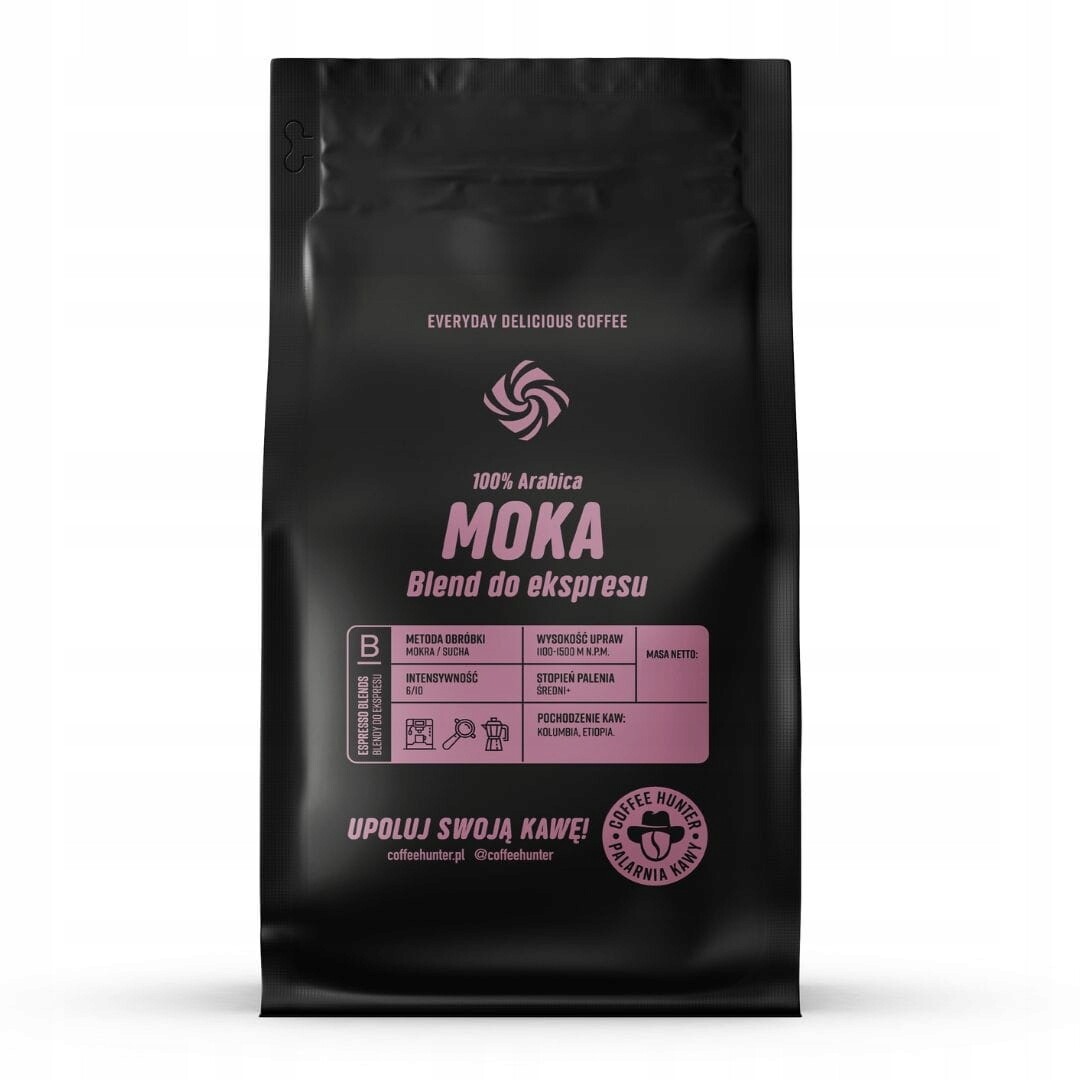 Moka Blend Káva Zrnková 3 x 1 kg
