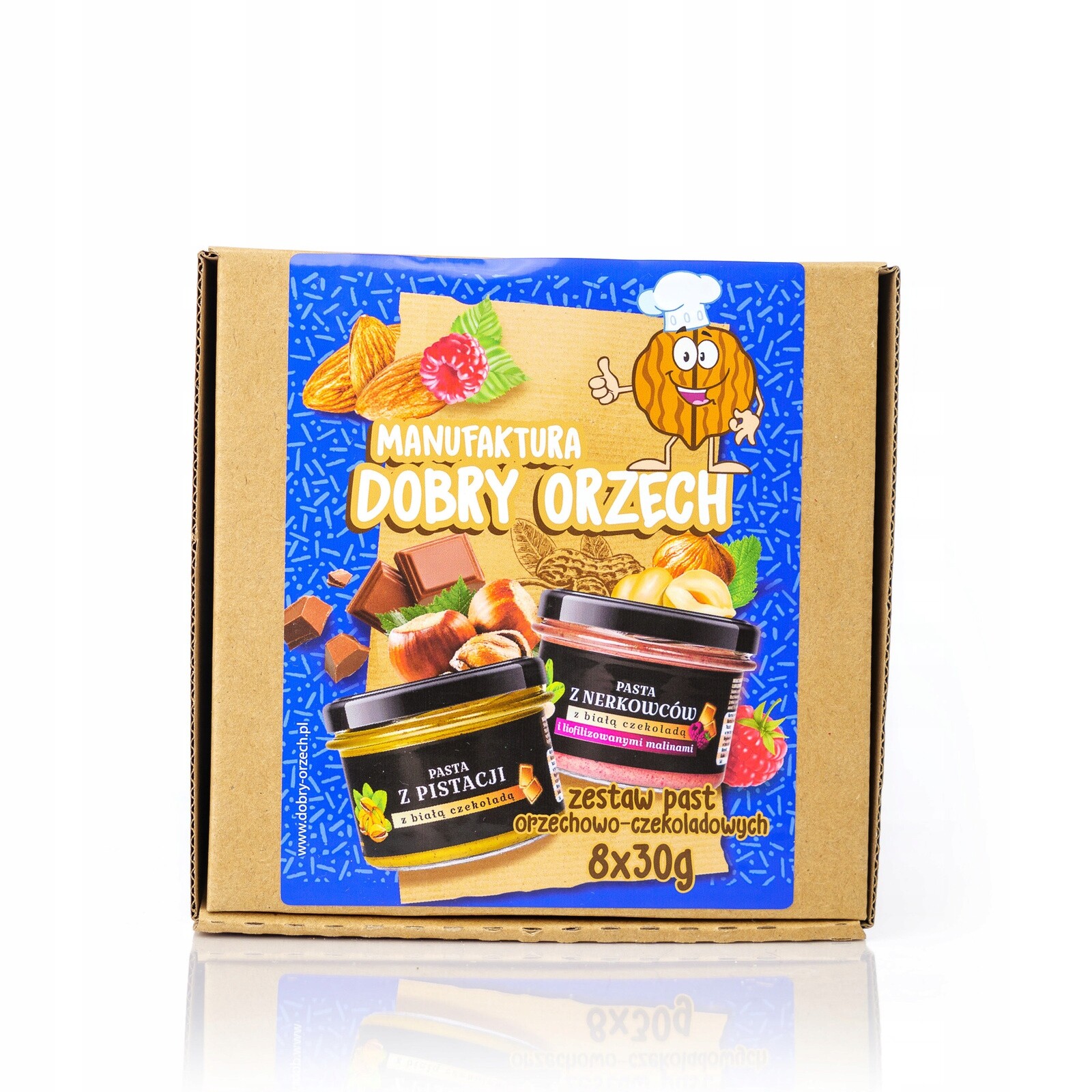 Sada ořechovo-čokoládových past