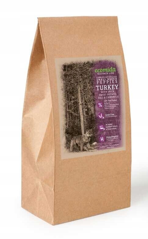 Ecomida Grain Free Hypo Štěňata malého plemene 6 kg