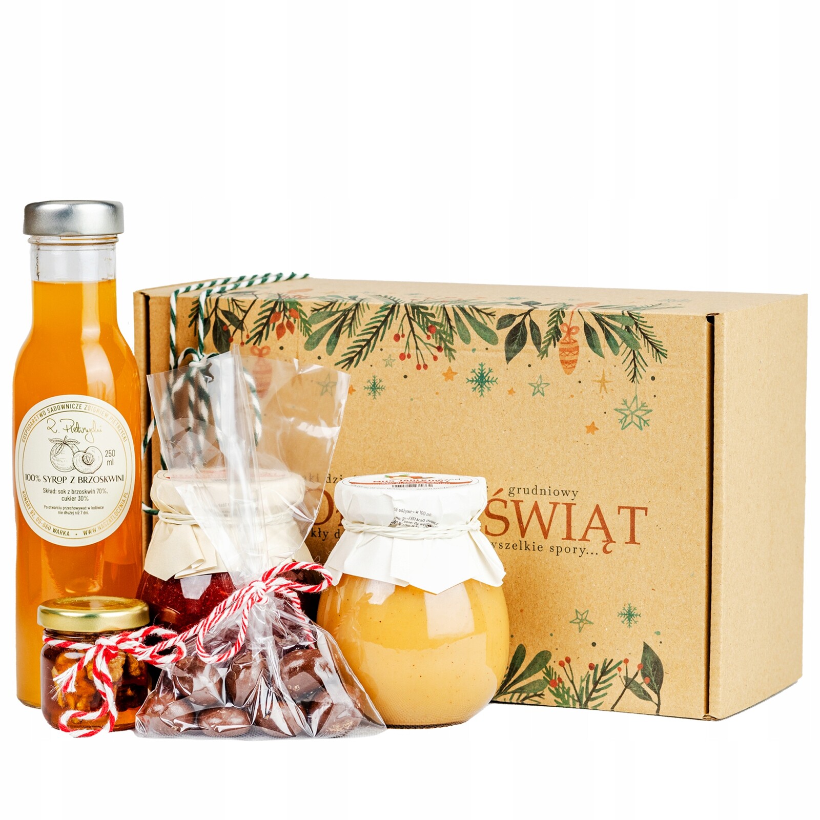 Dárkový box Vánoční Chvíle Sada Dárkový koš pro rodiče