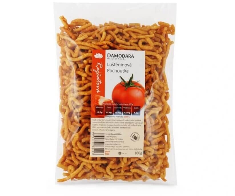 Damodara Luštěninová pochoutka rajčatová 180g
