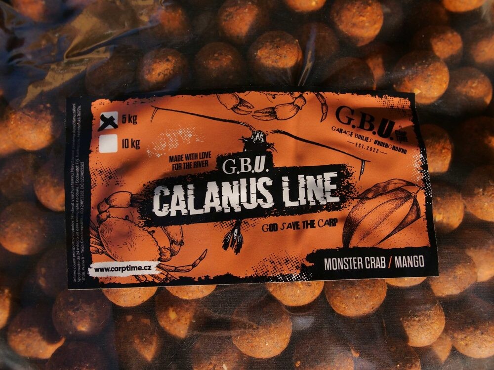 G.B.U. Boilies Calanus Line Monster Crab/Mango - 20mm 10kg
