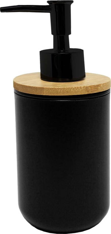 Černý plastový dávkovač mýdla 91 ml Smart – douceur d'intérieur