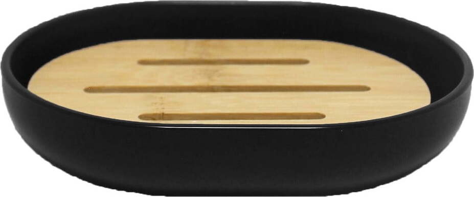 Černá plastová mýdlenka Smart – douceur d'intérieur