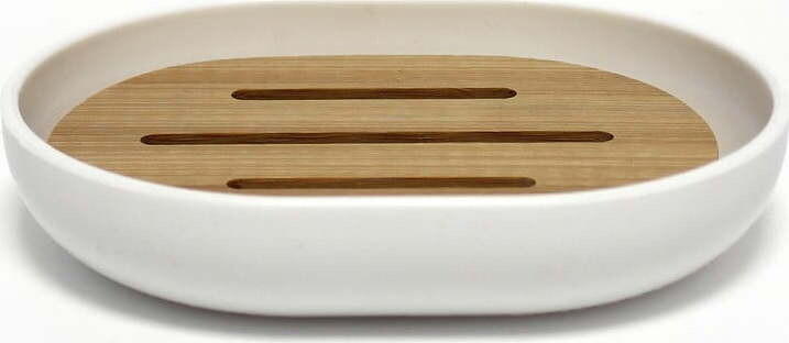 Bílá plastová mýdlenka Smart – douceur d'intérieur