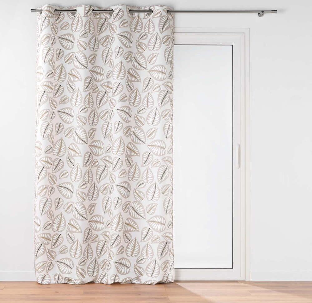 Béžový závěs 140x260 cm Alma – douceur d'intérieur