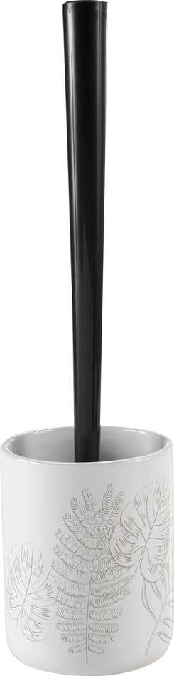 Bílá keramická WC štětka Amber – douceur d'intérieur