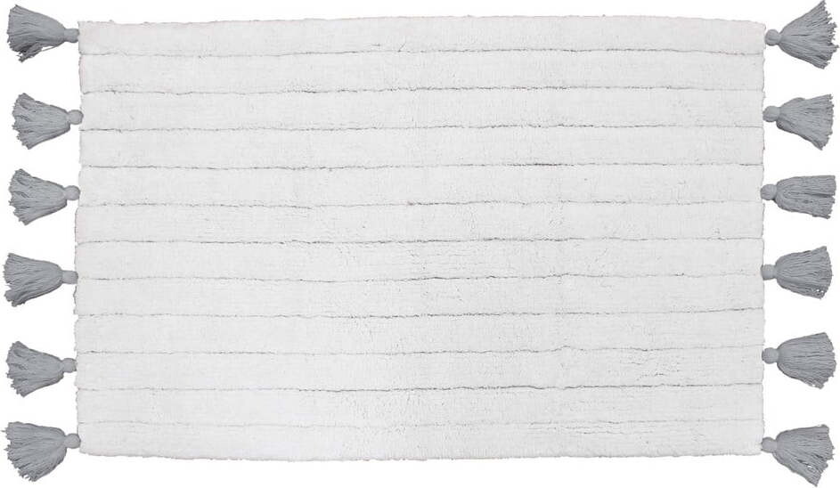 Světle šedá koupelnová předložka 50x80 cm Minatis – douceur d'intérieur