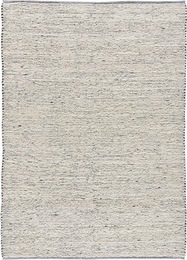 Krémový ručně tkaný bavlněný koberec 60x110 cm Reimagine – Universal