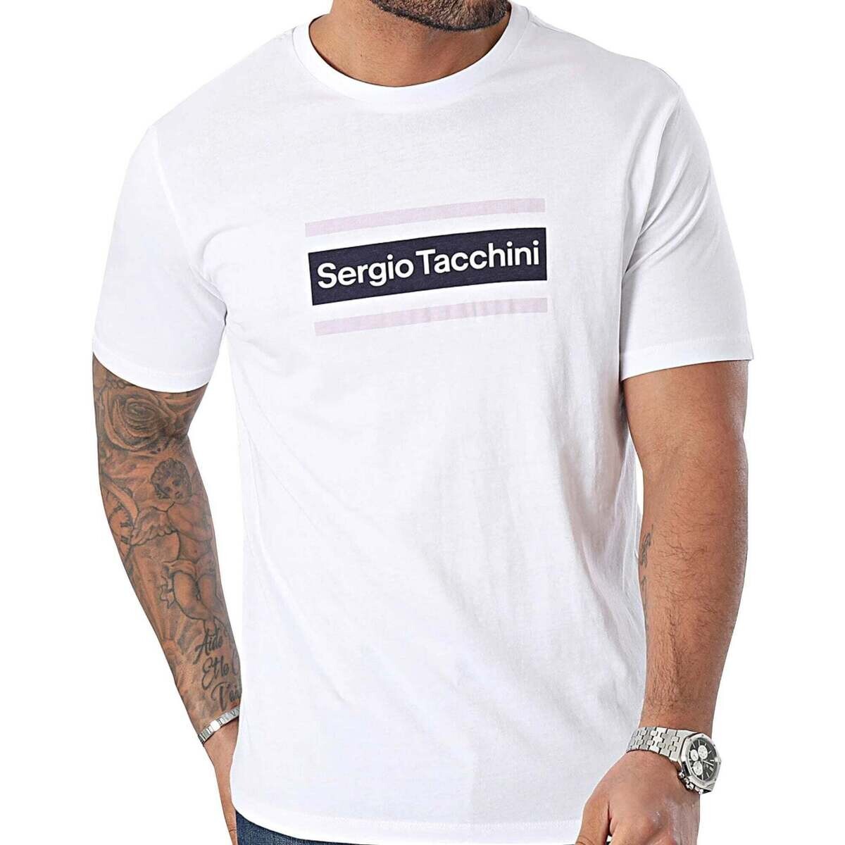 Sergio Tacchini  Lared T-Shirt White  Bílá