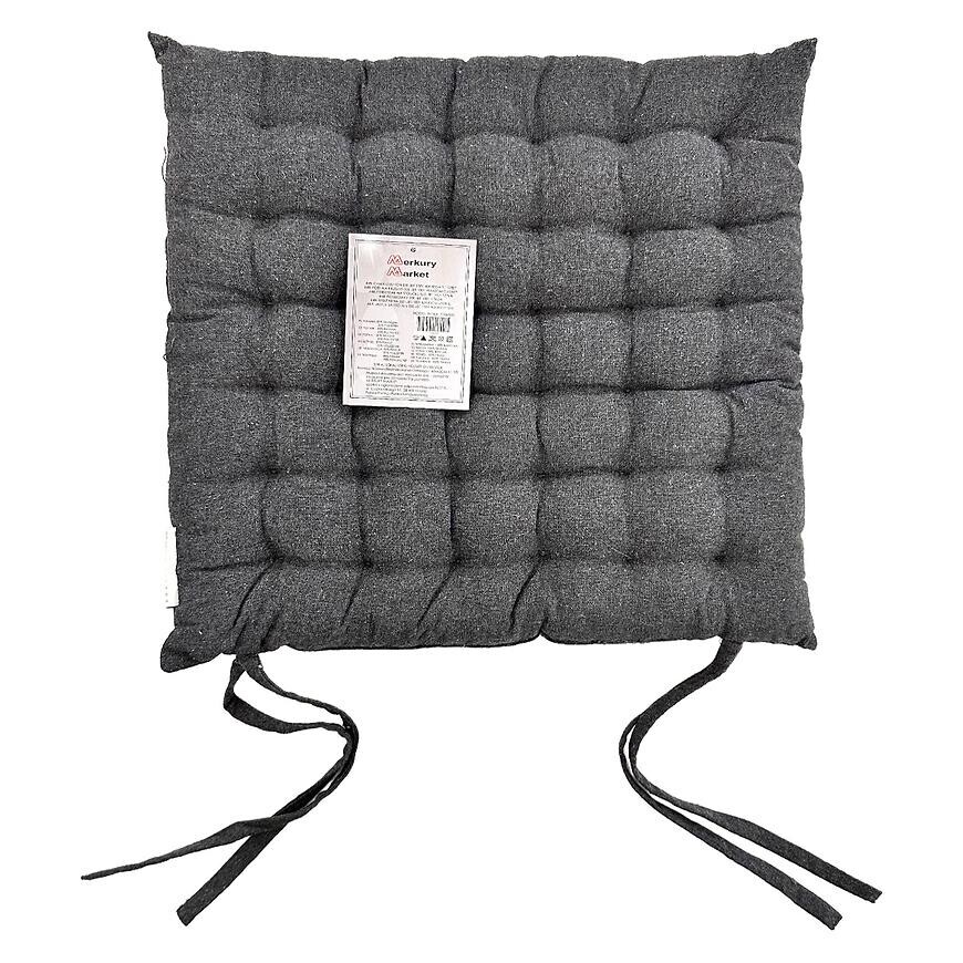 Podsedák na židli SSE-JBT-1001 40x40 cm tmavě šedý