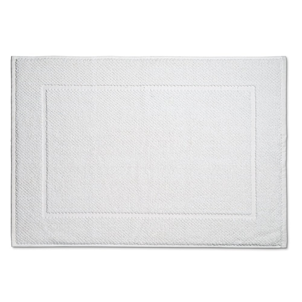 KELA Koupelnová předložka LAVINIA 100% biobavlna bílá 50x70 cm KL-23910