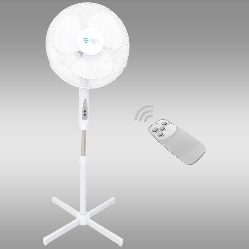Ventilátor podlahový EKW562 White s dálkovým ovládáním 16˝