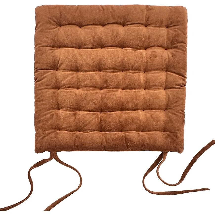 Podsedák na židli SSE-JBT-1012 Mango 08 40x40 cm hnědý