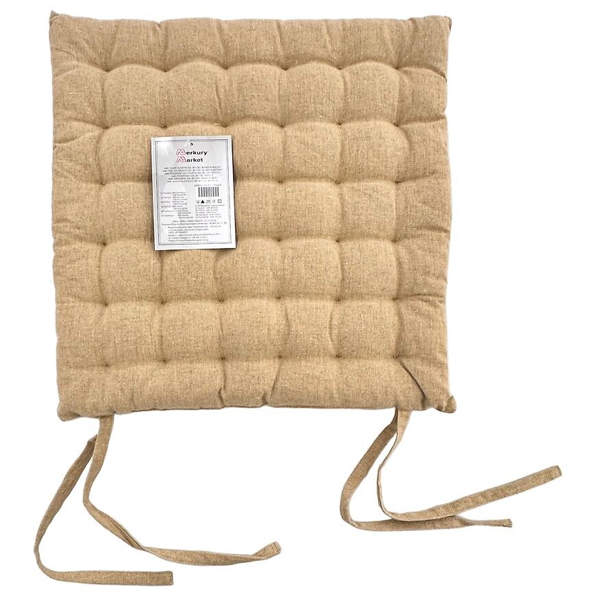 Podsedák na židli SSE-JBT-1001 40x40 cm béžový