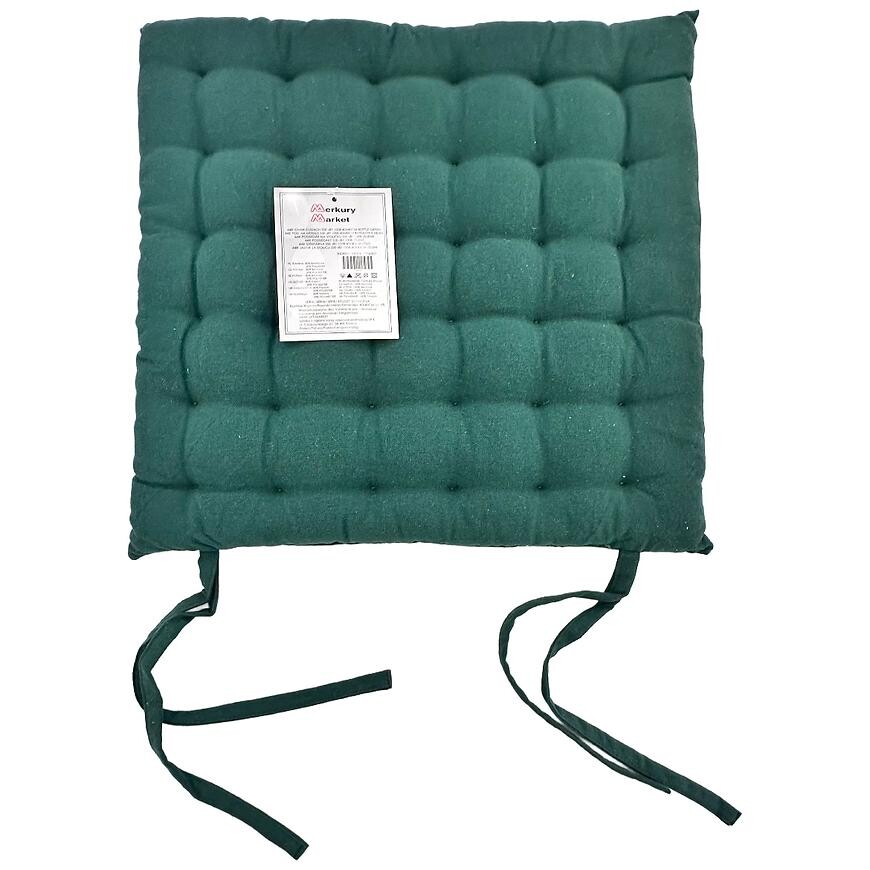 Podsedák na židli SSE-JBT-1008 40x40 cm lahvově zelený
