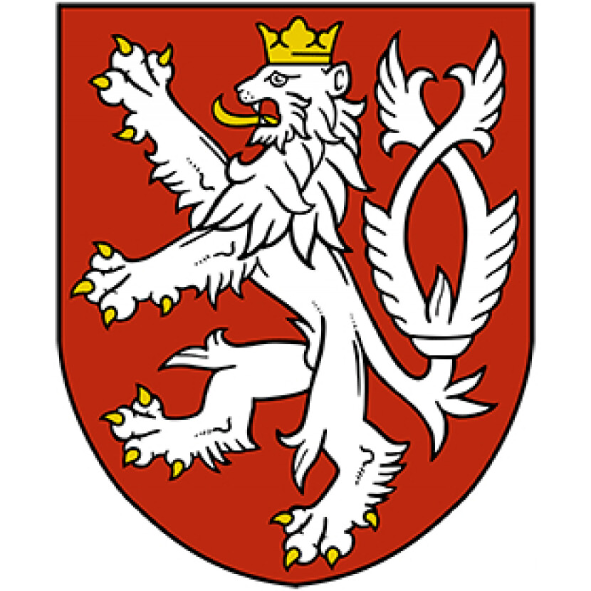 Samolepka Český lev 5 x 6 cm - barevná