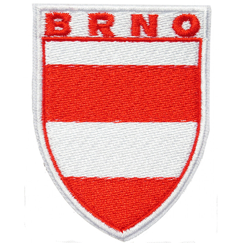 Nášivka znak Brna 5,3x7 cm