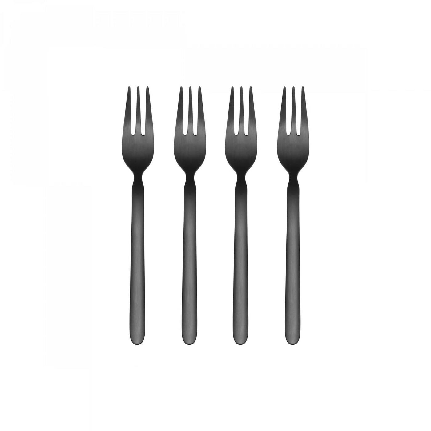 Sada 4 ks dezertních vidliček Blomus STELLA - černá
