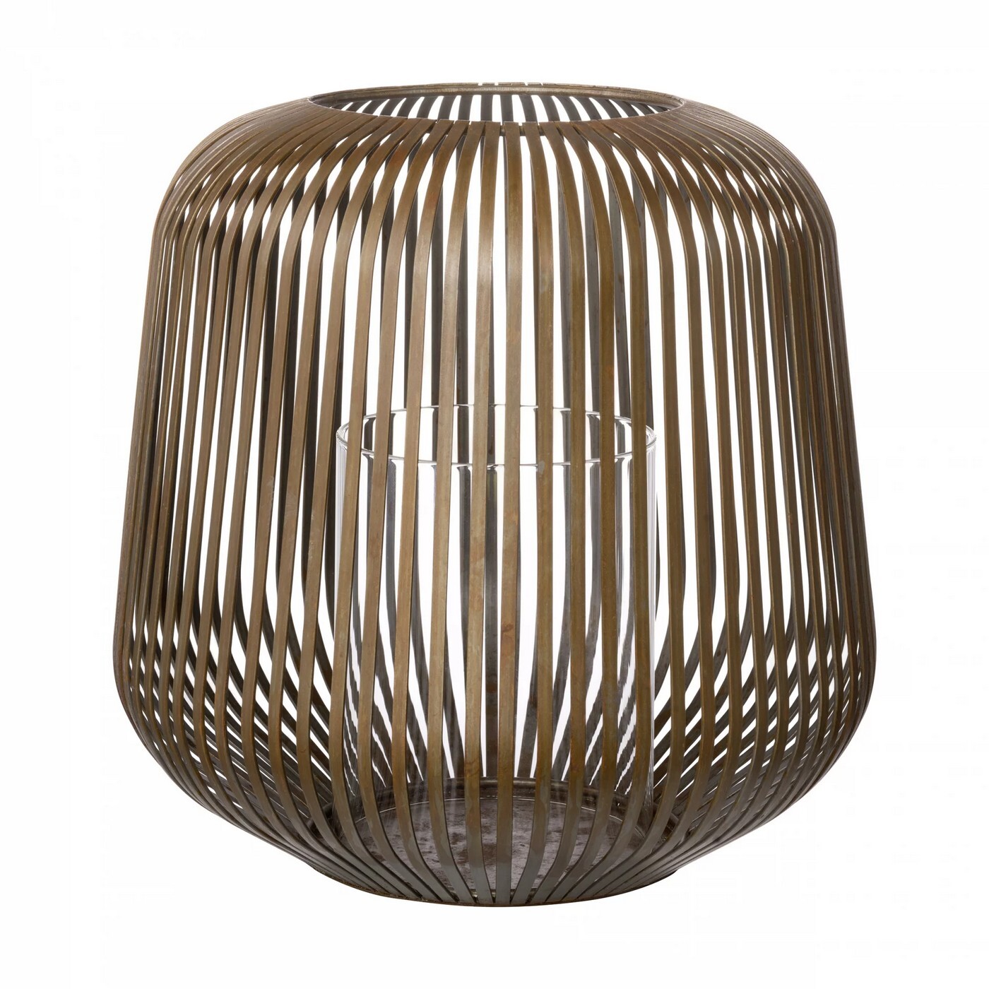 Lucerna výška 27 cm Blomus LITO - rezavá