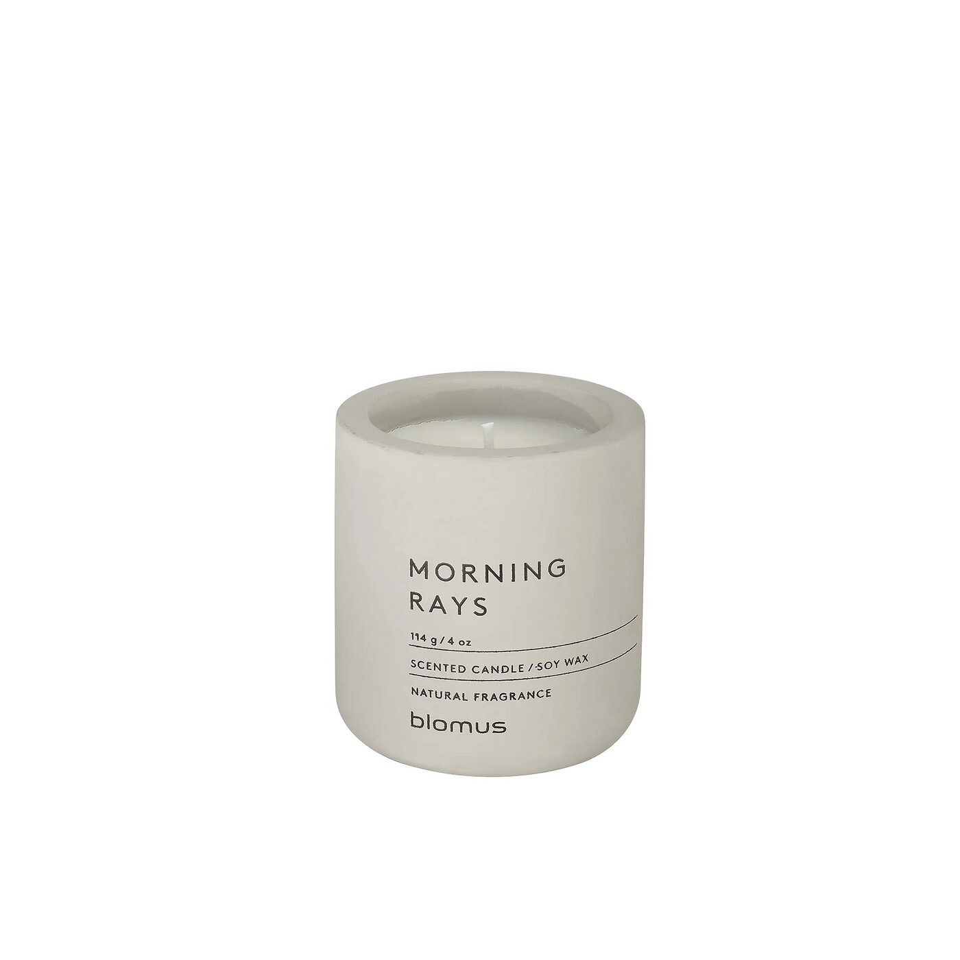 Vonná svíčka průměr 6,5 cm Blomus FRAGA - krémová