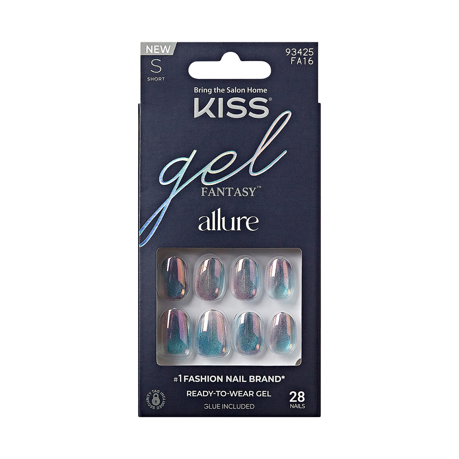 KISS Gelové nehty Gel Fantasy Allure (Change Chance) 28 ks