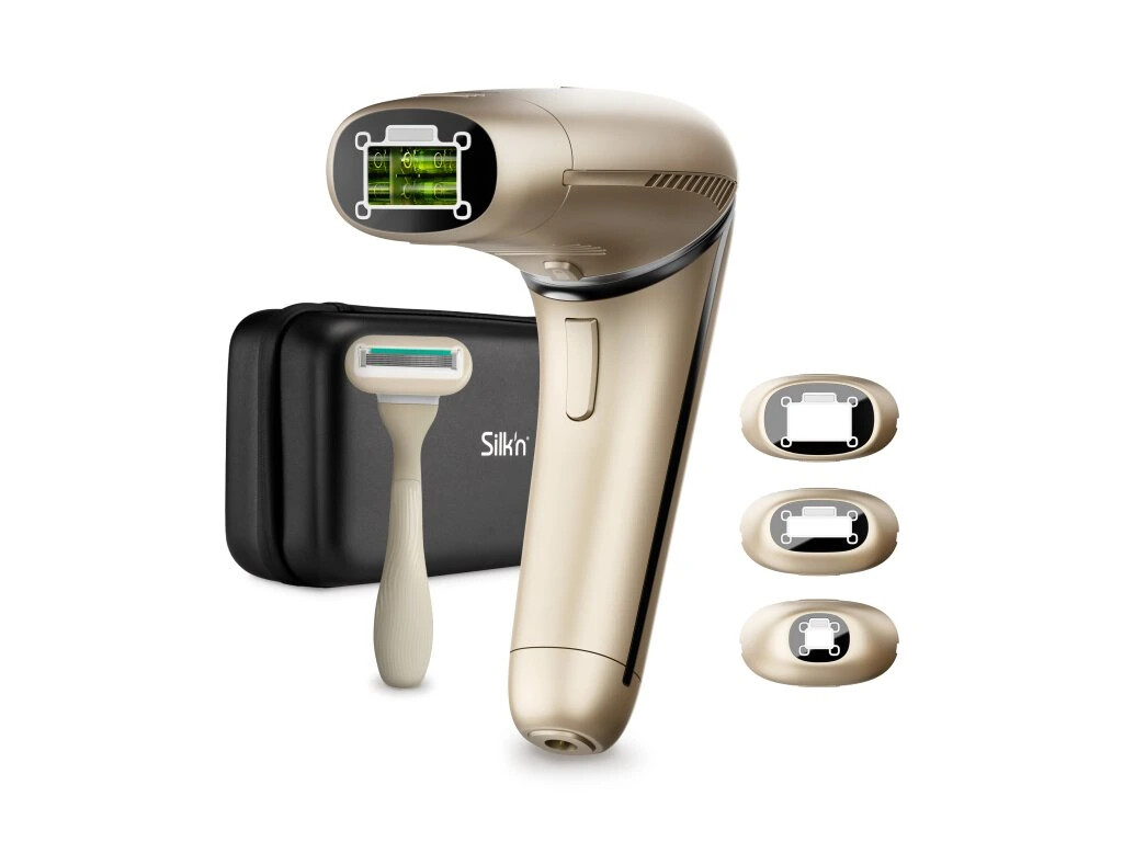 Silk'n Pulzní laserový epilátor Silk’ n 7 s flexibilní hlavou Champagne (600.000 impulzů)