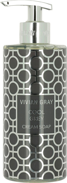 Vivian Gray Krémové tekuté mýdlo Cool Grey (Cream Soap) 400 ml