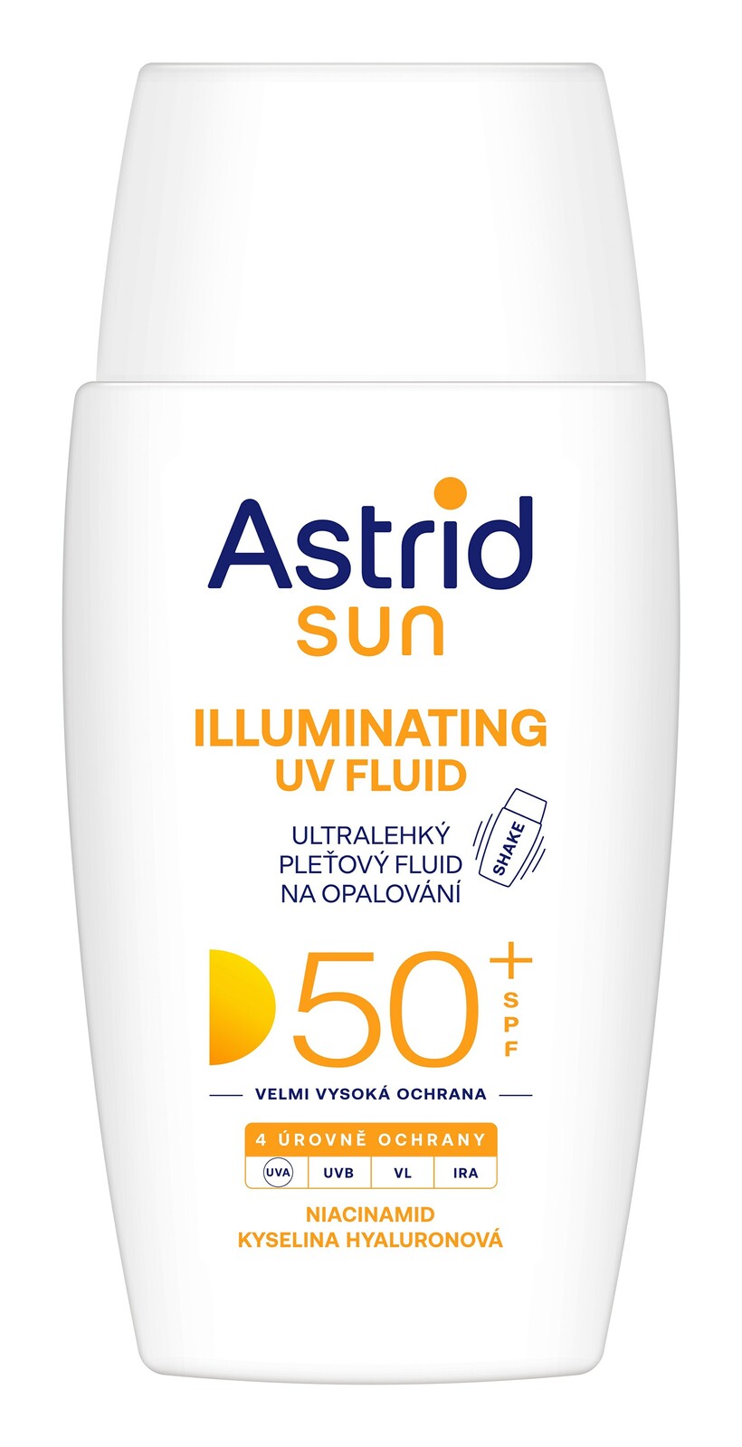 Astrid Pleťový fluid na opalování SPF 50+ 50 ml