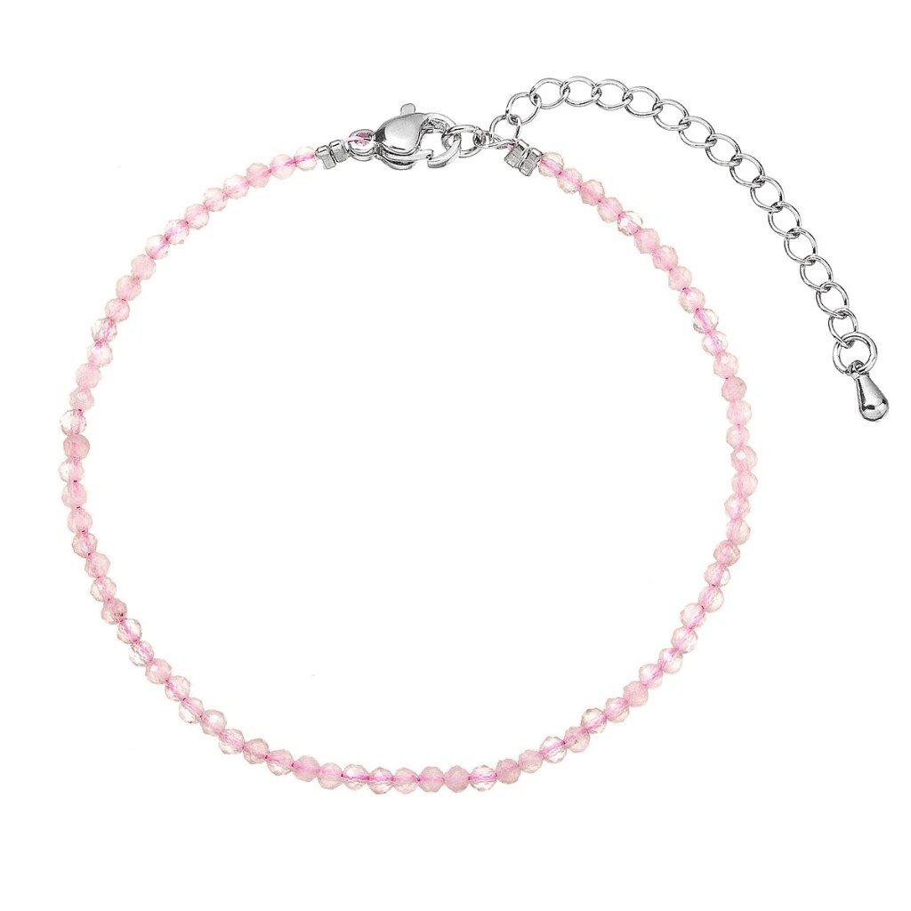 Evolution Group - Pavona Korálkový náramek s růžovými opály 43055.3 růžový opál