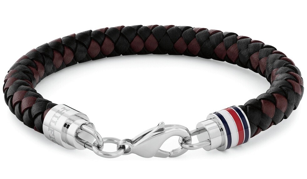 Tommy Hilfiger Módní kožený náramek pro muže Tyson 2790632