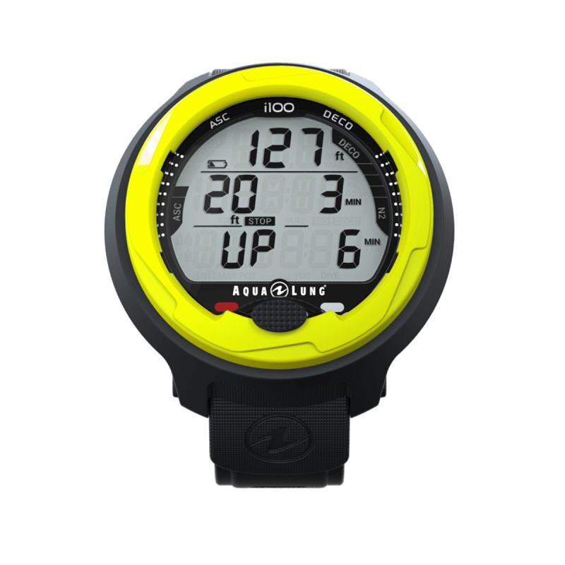 Aqua Lung i100 žlutý počítač